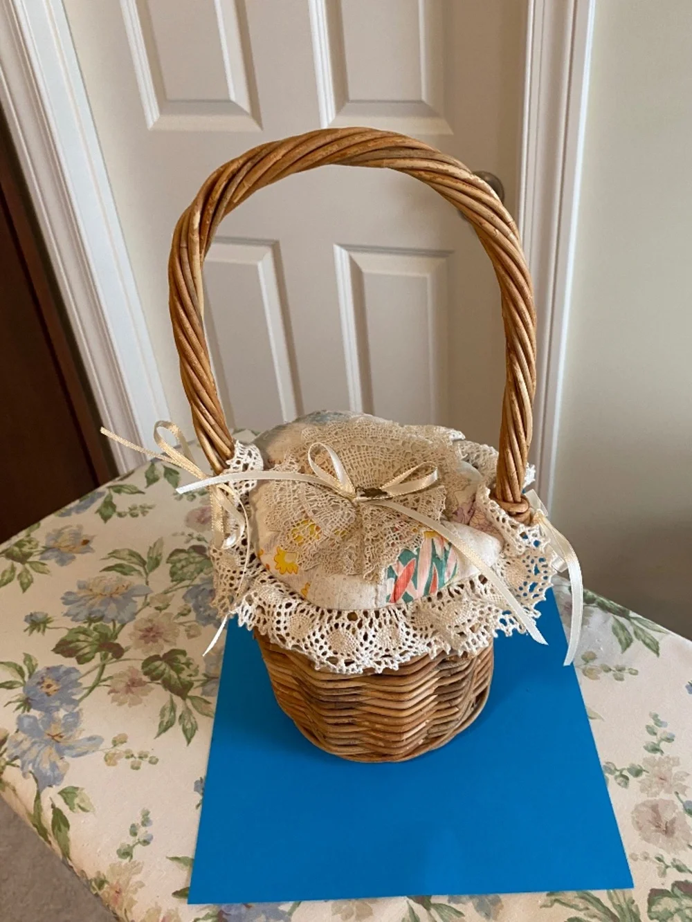Antique Quilt Basket